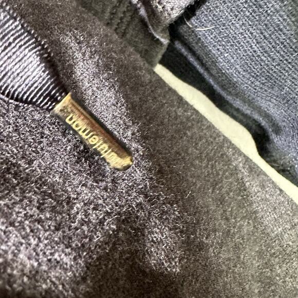 Lululemon Gratitude Wrap Elbow Patch Heathered Gray Jacket Size 4 - Picture 5 of 6